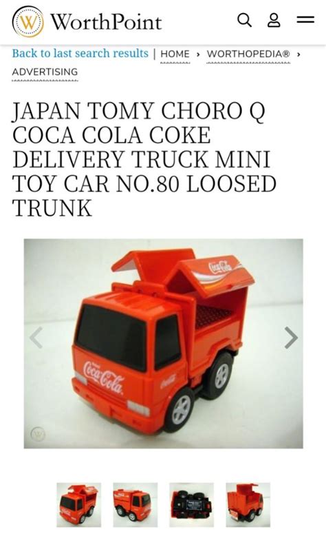 Takara Choro Q Coca Cola Coke Delivery Truck No 80 Hobbies Toys