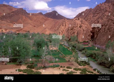 Spectacular Scenery In The Valley Of A Kasbah S Stock Photo Alamy