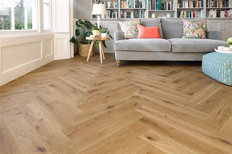 Home Choice Herringbone Engineered European Rustic Oak Flooring 14mm X 130mm Toffee Oiled