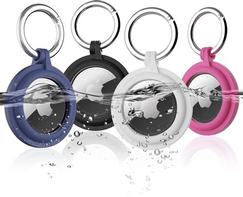 Air Tag Holder Packs Airtag Keychain Holder Silicone Airtags Case For