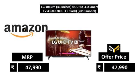 Lg Cm Inches K Uhd Led Smart Tv Uk Pte Black