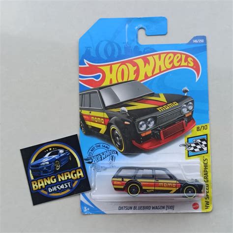 Jual Hotwheels Datsun Bluebird Wagon Momo Hitam Shopee Indonesia