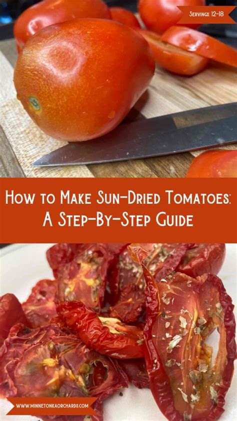 How To Make Sun Dried Tomatoes Minneopa Orchards