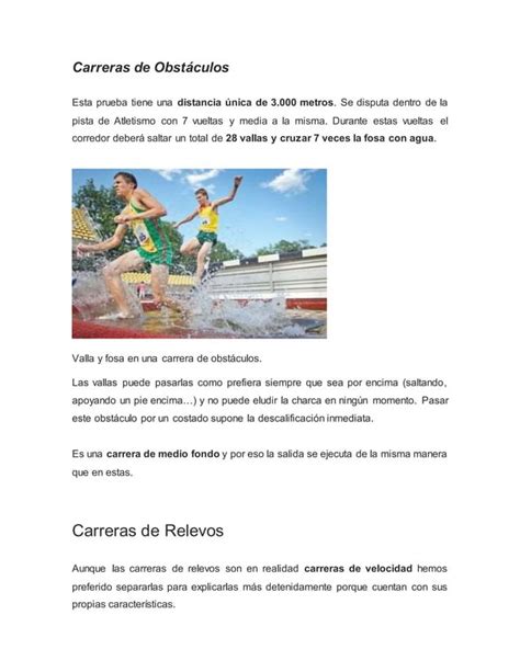 Historia Del Atletismo Y Reglas PDF