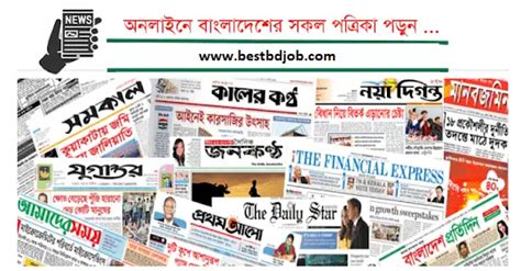 All Bangladesh Newspaper List 2024 | BD Online Bangla Newspaper List