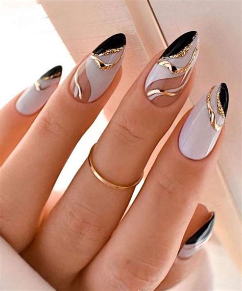 50 Long Almond Nail Designs 2024 Tailoringinhindi