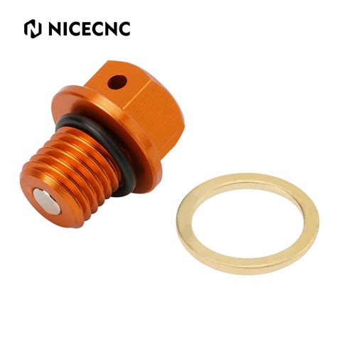 Nicecnc M Xp Cnc Magnetic Engine Oil Drain Bolt Plug For Ktm