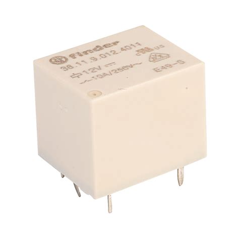 Finder 36 11 9 012 4011 12V Relay Miniature SPDT 10A Series 36 11