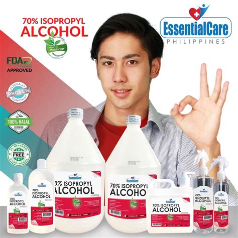 Essential Care 70 Alcohol Beauty And Personal Care Sanitizers