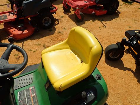 John Deere La115 Riding Lawn Mower Jm Wood Auction Company Inc