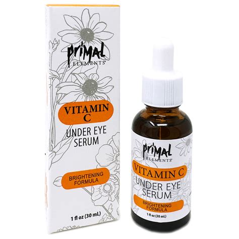 Vitamin C Brightening Under Eye Serum 3 Pack — Primal Elements Wholesale