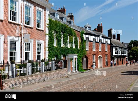 Cathedral Close Exeter Devon Stock Photo Alamy