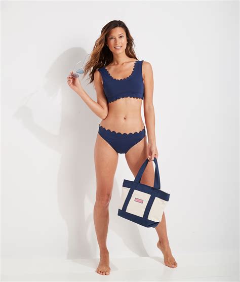 Shop Scallop Bikini Bottom At Vineyard Vines