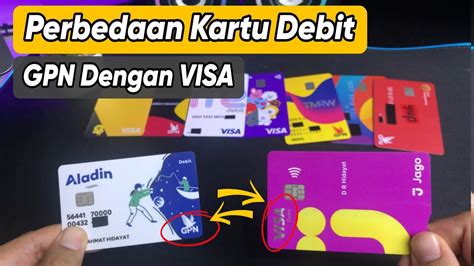 Perbedaan Kartu ATM GPN Dan VISA Ini Paling Murah YouTube