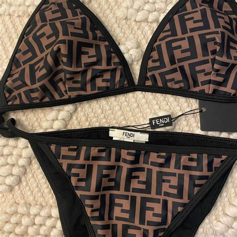 Fendi Bikini Set 2 Piece Brand New With Tags True Depop