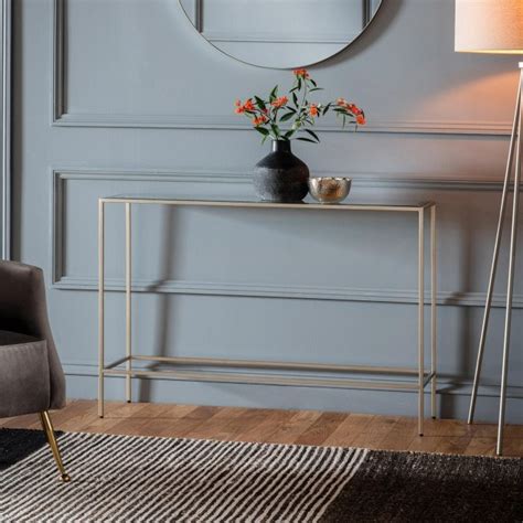 Rodrigue Silver Console Table Silver Console Table Glass Console Table