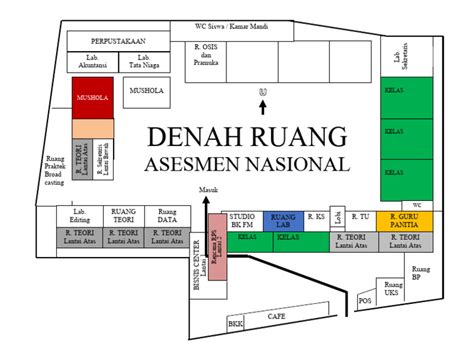 Denah Ruang Ujian Mid Semester Pdf