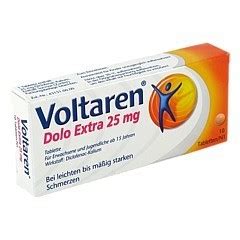 VOLTAREN Dolo Extra 25 mg überzogene Tabletten 10 Stück N1 online