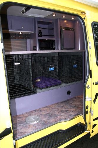 Dog Transporter Sprinter Conversion Van Custom