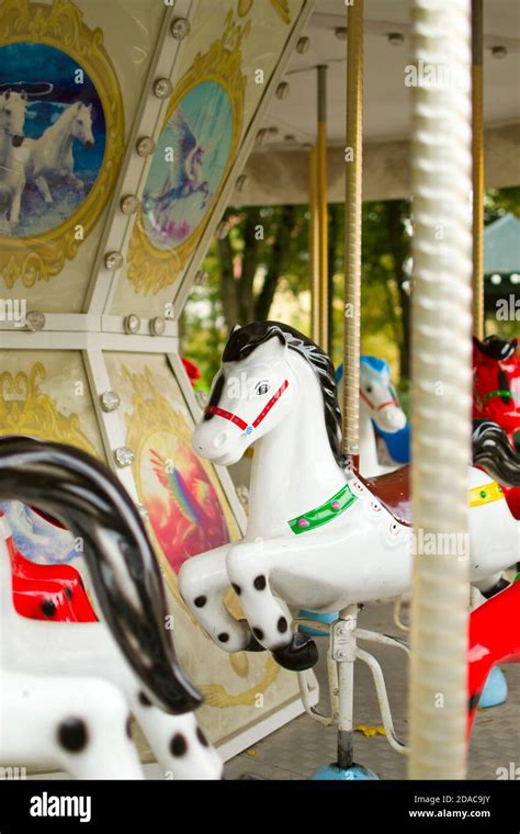 Merry Go Round Roundabout Carousel Children Hi Res Stock Photography