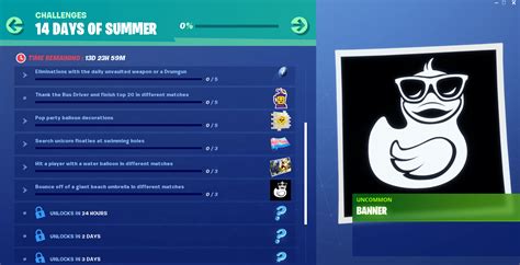 Fortnite Days Of Summer Day Challenge And Reward Fortnite Insider