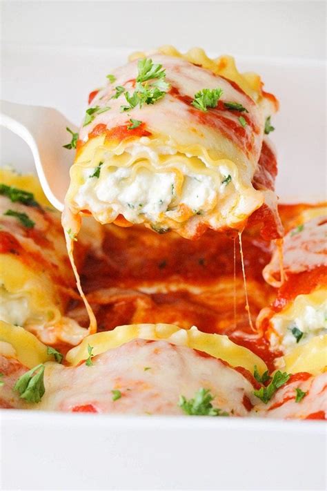 Spinach Lasagna Rolls {10 Minutes Prep Video} Lil Luna