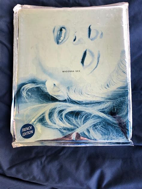 Madonna 1992 Vade Retro French Edition Sex Book Photographed By Steven