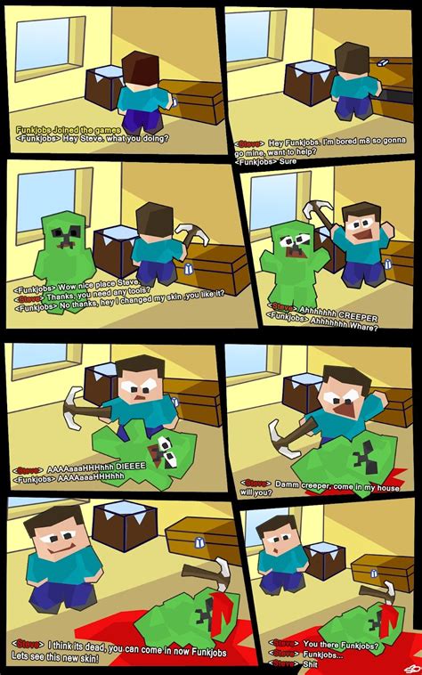 Fpsxgames Minecraft Blog Minecraft Comic Minecraft Comics Minecraft