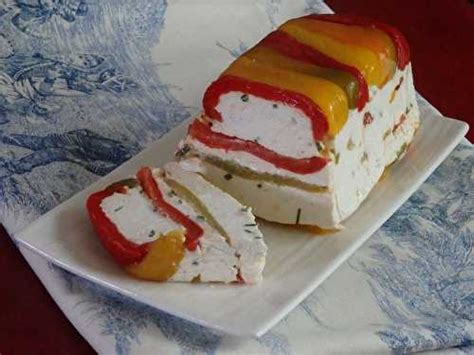 Terrine de chèvre aux poivrons de Plaisirs de la Maison et ses recettes