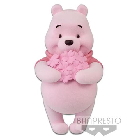 Winnie The Poo Fluffy Puffy Q Posket Winnie The Pooh Cherry Blossoms