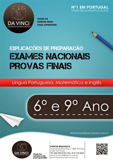 Exames Nacionais 9 Ano Preparação Para os Exames Nacionais de