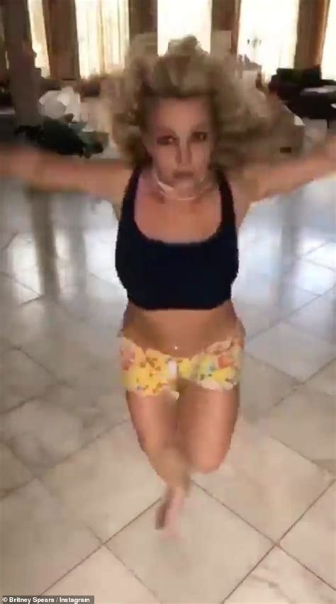 Britney Spears Shares Very Sweaty Dance Video On Instagram As She