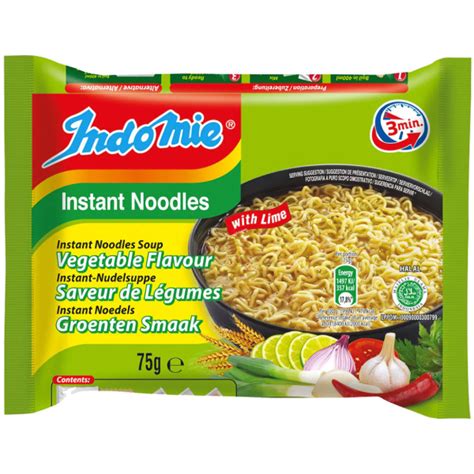 Zupa Makaronowa Instant O Smaku Warzywnym 75g Indomie