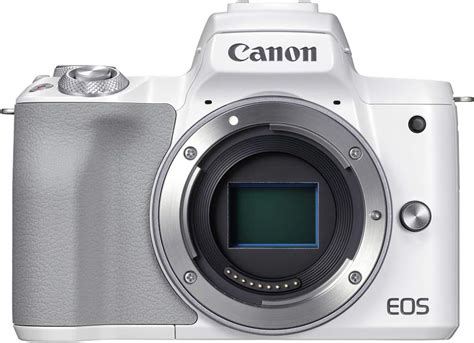 Amazon co jp Canon ミラーレス一眼カメラ EOS Kiss M2 ボディー ホワイト KISSM2WH BODY 家電カメラ