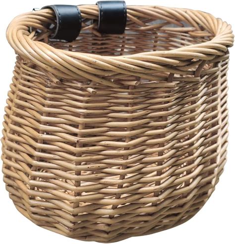 Amazon Vosarea Woven Hamper Pc Rattan Bicycle Basket Bike For