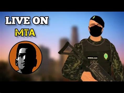 Mta Rp Ao Vivo Patrulhamento Do Exercito Brasileiro Youtube