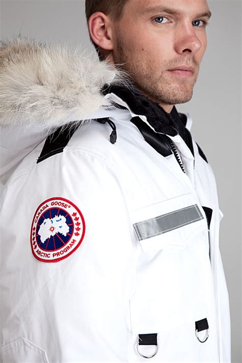 Lyst Canada Goose Resolute White Parka In White For Men