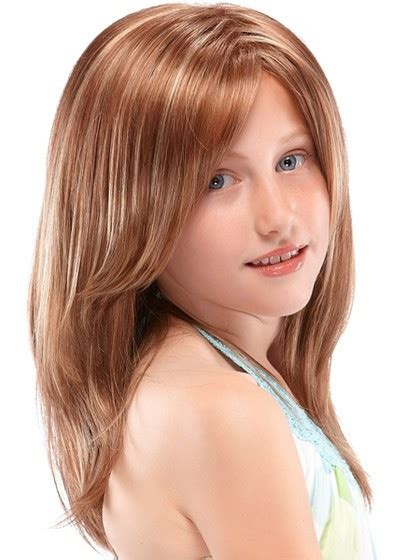 Nice Auburn Straight Long Kids Wigs Jedward Wigs For Kids