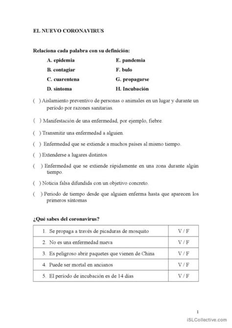 1 Autorizar desautorizar Español ELE hojas de trabajo pdf