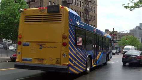 Mta New York City Bus Novabus Lfs M100 Bx3 Bx7 And Bx13 Washington