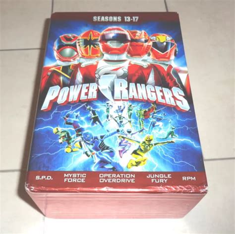 POWER RANGERS SEASONS 13 17 USA Region 1 DVD Shout Factory Box Set 140