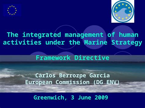 PPT The Integrated Management Of Human Activities Under The Marine