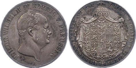 Brandenburg Preußen Doppeltaler 1856 A Friedrich Wilhelm IV 1840 1861