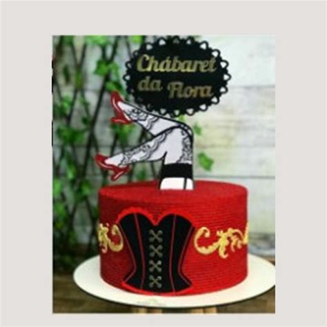 Topo De Bolo Chá de Lingerie Cabaré Arquivo De Corte Topo de Bolo Para Imprimir