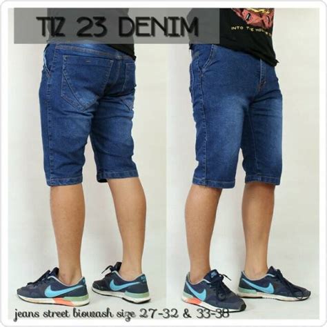 Jual Bayar Di Tempat Celana Jeans Pendek Pria Celana Pendek Jeans