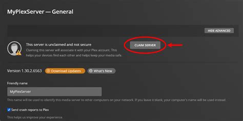 How To Claim Your Plex Server Plexopedia