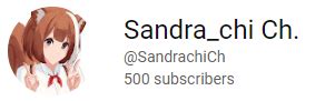 Sandra Chi Vtuber Va On Twitter We Ve Reached Subs On Youtube