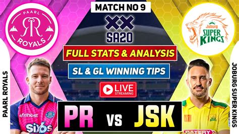 LIVE SA T20 PR Vs JSK Dream11 Prediction PR Vs JSK Dream11 Team