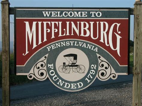 Brief History Of Mifflinburg Pennsylvania