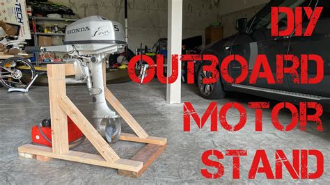 Diy Outboard Motor Stand Youtube